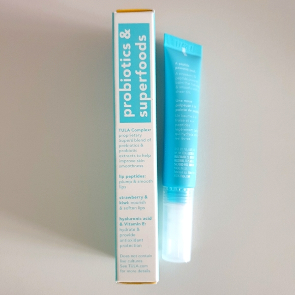 Tula Lip SOS Lip Treatment Balm in Strawberry Flush + Peptide, Prebiotic, Kiwi - Picture 2 of 6